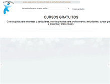 Tablet Screenshot of cursosgratuitos.org